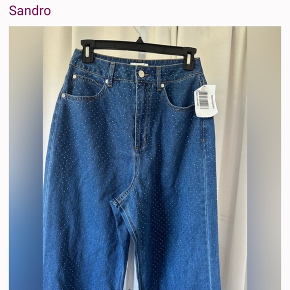 Sandro sequin jeans - Picture 3 of 3